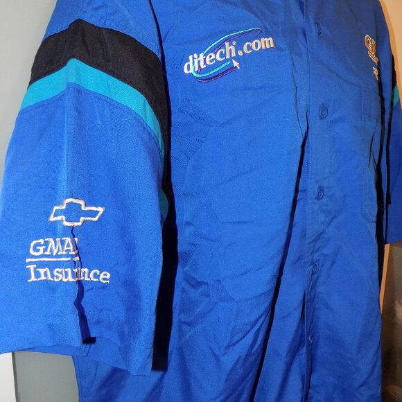 Pro Wear One GMAC Racing Ditech.com Crew Shirt Size XL Men's MAJOR RUN IN BACK - Picture 2 of 3
